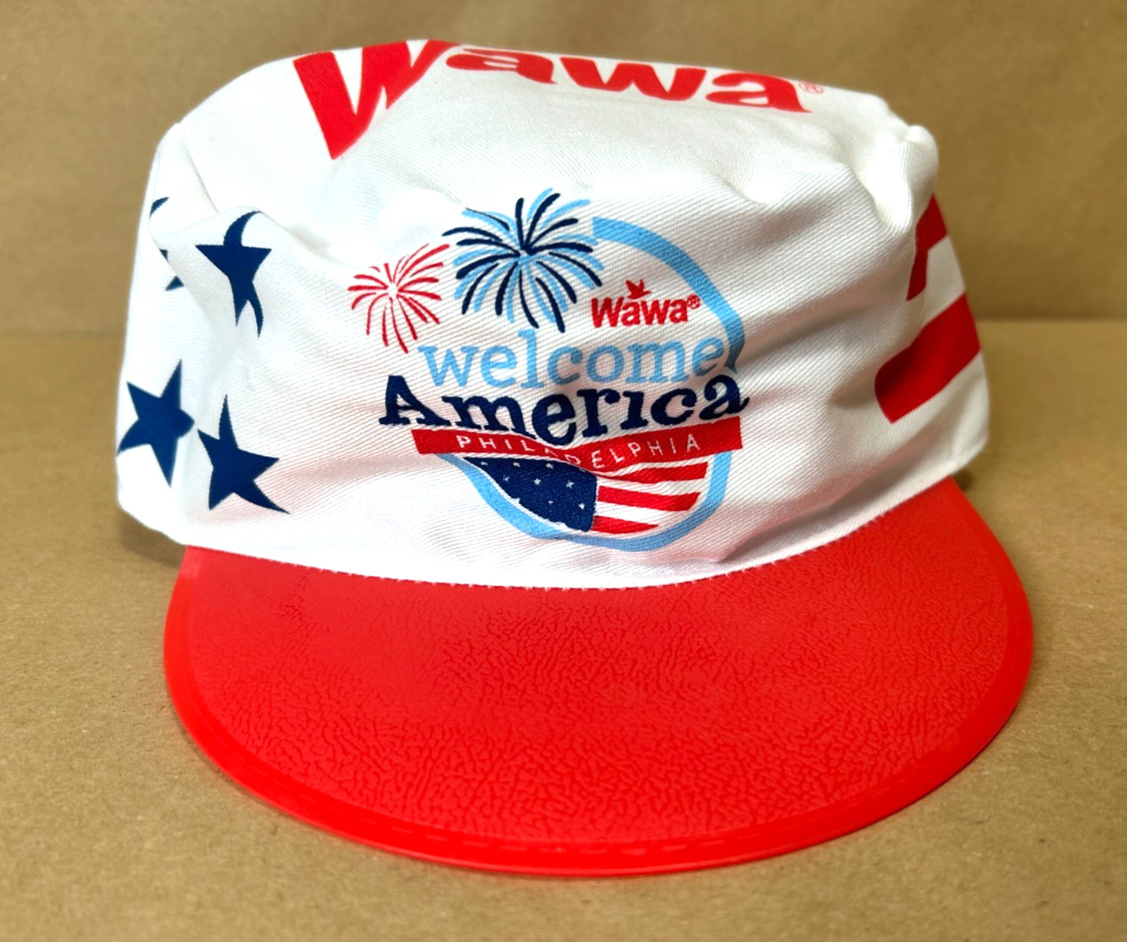 WAWA Welcome America 4th of July Philadelphia Painters Hat Cap OSFA NWOT