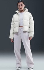 Nike Women's Sportswear Classic Puffer Therma-FIT Loose Hooded Jacket Sz Small