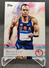 2012 Topps U.S. Olympic Team #19 Bryan Clay Decathlon trading card