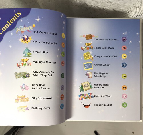 Vintage DisneyYear Book 2003 Walt Disneys Wonderful World of Reading Hard Cover - Picture 4 of 5