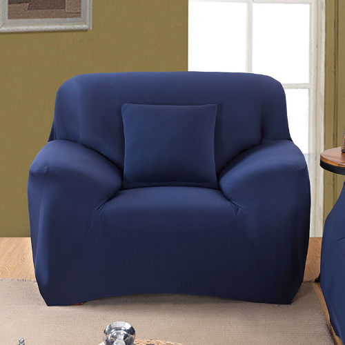 1 Seat European Style Armchair Cover With Skirt Stretch Sofa Slipcover Elastic - Bild 36 von 44