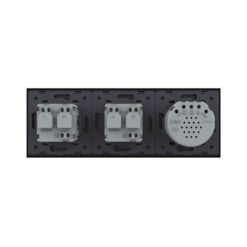 LIVOLO Touch Sensor Lichtschalter Dimmer Wechselschalter Steckdosen Glasrahmen - Bild 175 von 257
