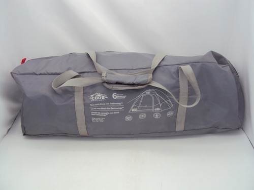 New No Box Core Equipment 6 Person Tent with Block Out 1356911 11ft x 9ft x5.5ft - 第 2/11 張圖片