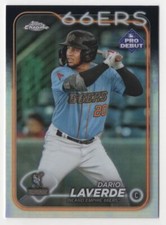 2024 Topps Pro Debut Chrome NNO# Refractor Dario Laverde 66ers #PDC-38
