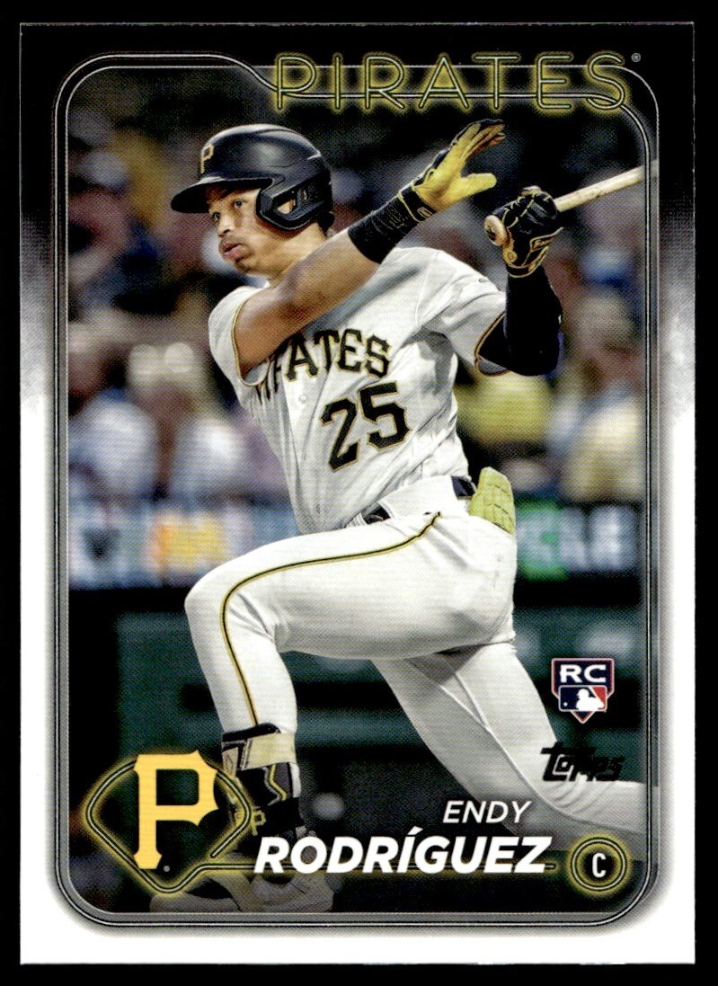 2024 Topps Series 1 Endy Rodriguez Rookie A4 Pittsburgh Pirates #3