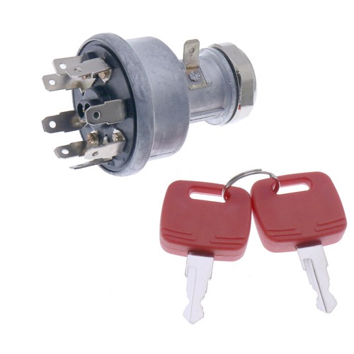 Interruptor de llave de encendido RE61717 para John Deere SE6010 SE6020 SE6110 8400 4630 8500 - Imagen 2 de 4