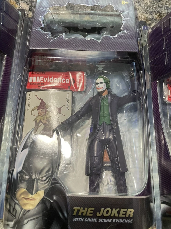MATTEL DARK KNIGHT Trilogy Lot: Fear Toxin Batman, Jokerx2, And Scarecrow Other - Image 3 of 4