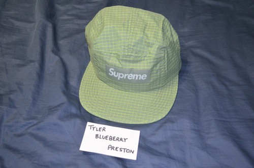 Supreme 2-Tone Ripstop Camp Cap Green 