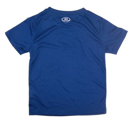 UNDER ARMOUR Little Boys Size 4 Heatgear Short Sleeve T-Shirt NWT Soccer - Picture 3 of 5