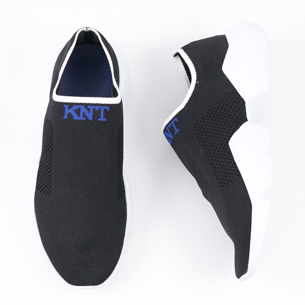 【送料&関税込】Kiton Knit Sneakers With Lateral Monogram DSSFITSN0084710_3_da38011c-