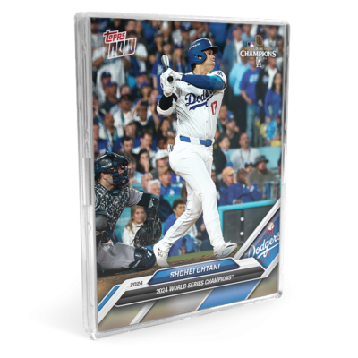 2024 World Series Champions Los Angeles Dodgers MLB Topps NOW Team