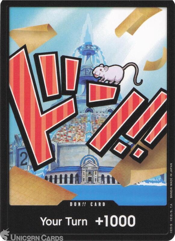 DON!! Card (Iceberg) : Non-Foil English One Piece TCG Card : PRB01: One Piece Ca