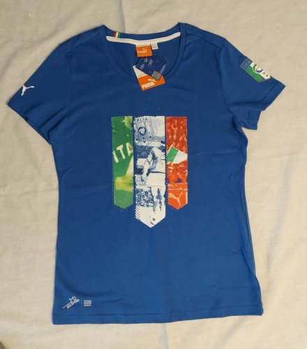 PUMA Italia Women FIGC Graphic Tee T 