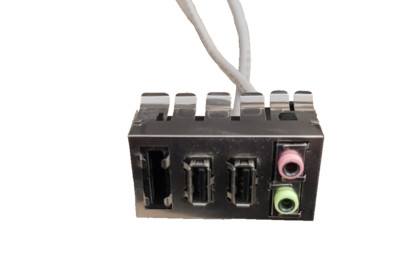 Hyrican PC PCK03566 front i/o panel Front I/O Blende Panel USB Audio