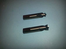 2) 8mm CO Spotle style Spot Weld drill bit cutters made in USA