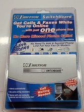 Emerson Switchboard Get Calls Faxes While You're Online NEW Factory Sealed