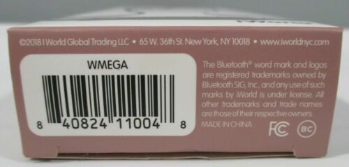 AudioBLUE-iWorld Pulse Bluetooth Wireless Earbuds w Mic iPhone Galaxy Android - Picture 9 of 10