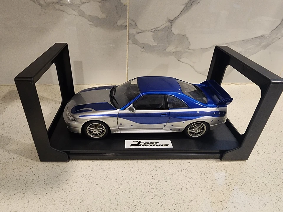 Nissan Skyline GT-R R33 personalizado Fast and Furious Tokyo Drift escala 1:24 Foto 2 de 4