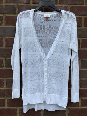 white light cardigan