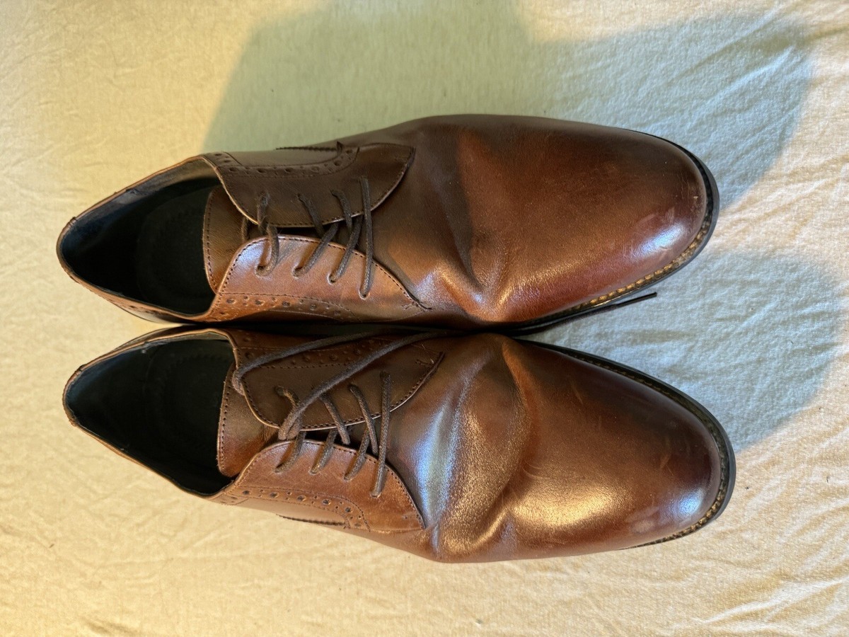 S Stacy Adams Shoes Mens 12 M Graham Dress Lace Up Oxford 24956-221