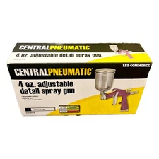 4 oz.Spray Gun Gravity feed Professional Adjustable Detail Paint Airbrush