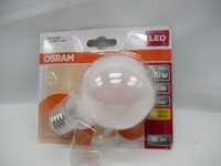 Osram Led Filament Leuchtmittel A60 Birnenform 4W = 40W E27 Matt 470Lm Warmweiß