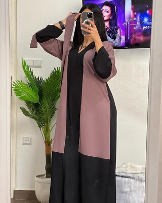 Abaya with a Stunning Color Combination to Turn Heads Anywhere