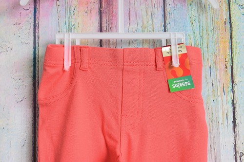 Girls 365 Kids from Garanimals Knit Denim Jegging Size 6 Peach NWT - Picture 2 of 7