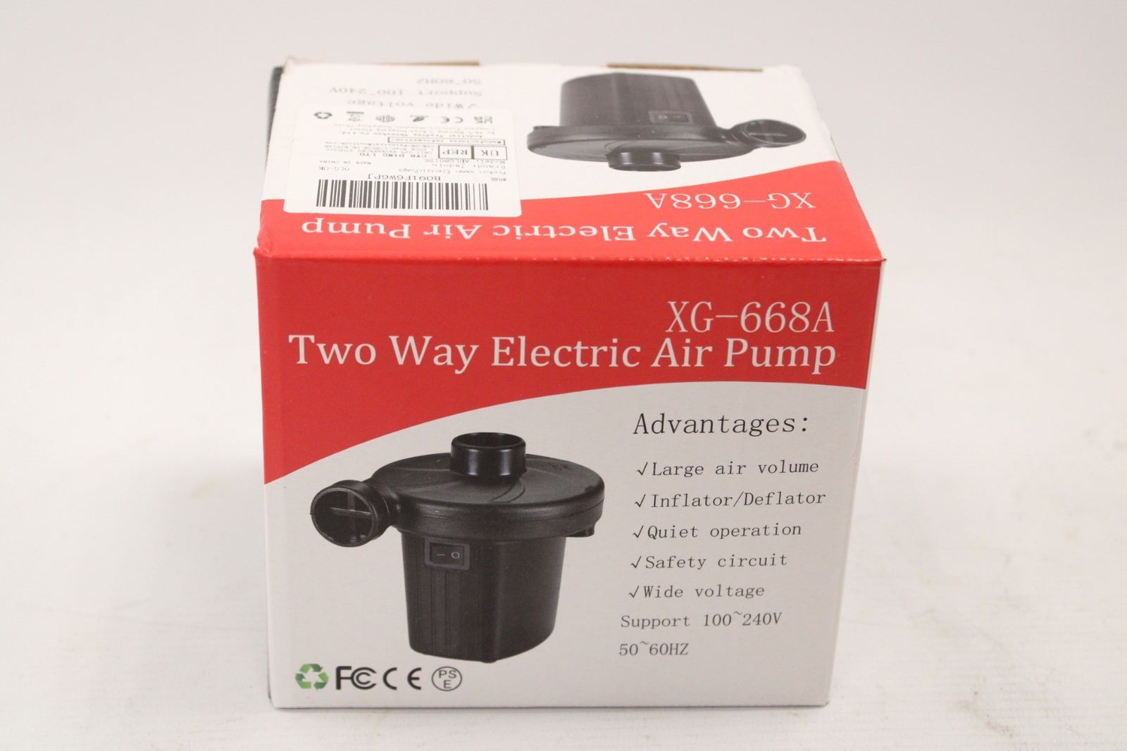 Job Lot Bundle of 34 XG668A MultiFunction Two Way Electric Air Pumps