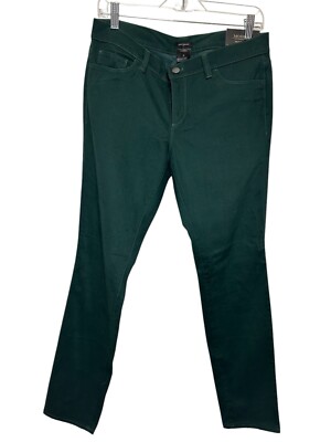 Ann Taylor LOFT Jeans Women's Size 8 Green Modern Skinny Pants