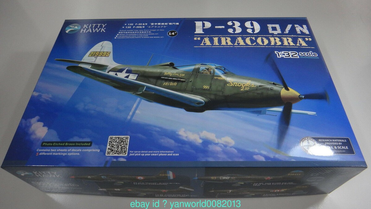 Kitty Hawk KH32013 1/32 Model Kit P-39q/n Airacobra 1943 for