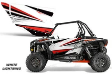 AMR Racing UTV Door Graphics Wrap for Polaris RZR 1000 UTV Inc Doors (2) W LIGHT