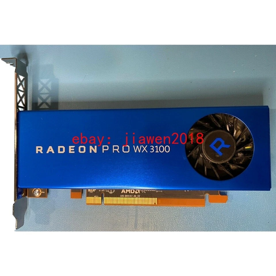 Full Height + Low Profile AMD Radeon Pro WX 3100 WX3100 4GB GDDR5 Graphics Card - Image 4 of 4