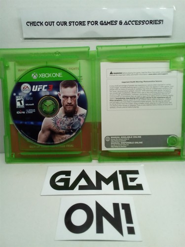 EA Sports UFC 3 - Xbox One - Complete Tested Working - Free Ship - Picture 2 of 4