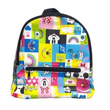 BioWorld Disney Mini Backpack - Squares - NWT