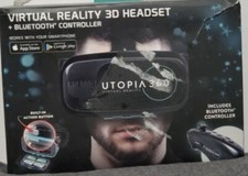 Utopia 360 - Virtual Reality 3d Headset - Smartphone - Vr - OPEN BOX