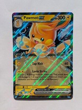Pawmot ex 073/197 Sv03 - Pokemon Obsidian Flames - Lightly Played Ultra Rare 