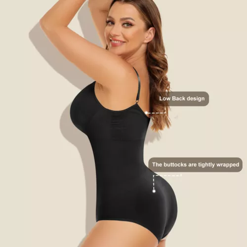 Bauchkontrolle Bodysuit Slip Sculpting Shaper Tank Top Bodys Snatched Waist - Bild 8 von 66