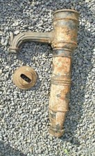 ancienne Pompe a eau à bras main fonte manuelle deco jardin etang bassin poisson