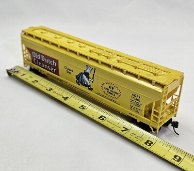 Tyco社製 Old Dutch Cleanser HOゲージ貨車 HO Scale Tyco Old Dutch Cleanser Covered Hopper Train Car 4 Bay