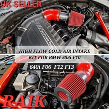 Bmw 535i F10 F11 640i F06 F12 F13 High FLow Cold Air Intake Kit N55 Uk Seller