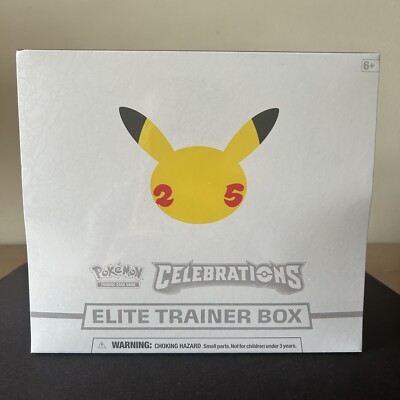 Pokémon TCG Celebrations Elite Trainer Box 25th Anniversary - BRAND NEW