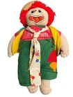 1984 Vintage 18” Funny Baby MN Thomas Homemade Clown Cabbage Patch Doll Red Hair
