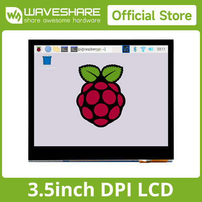 Waveshare 3.5inch 262K color display LCD 640×480 DPI Capacitive Touch Screen