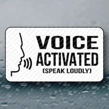 VOICE ACTIVATED Funny Prank Joke Gag Sticker 25-250pcs