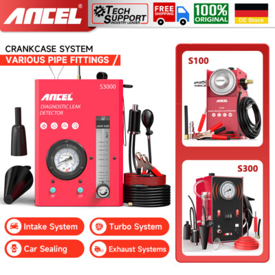  ANCEL S100/S300/S3000 Profi KFZ Diagnosegerät EVAP Nebelmaschine Lecktestgerät