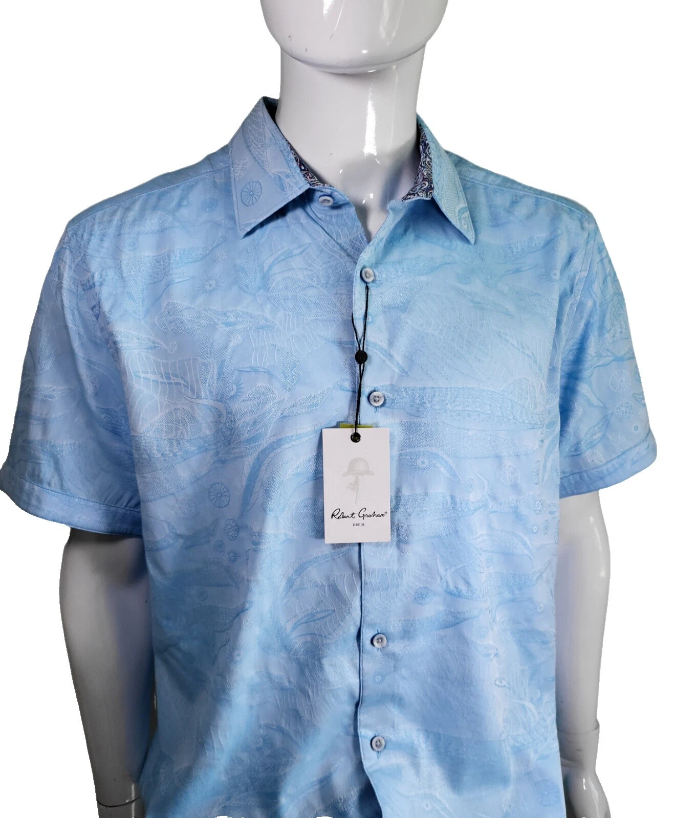 Robert Graham Short Sleeve Size XL Shirts for Men