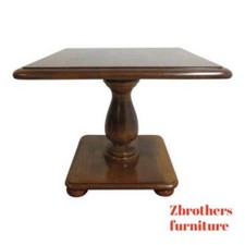 Ethan Allen Nutmeg Heirloom Pedestal Lamp End...