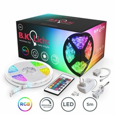 5m LED Band Streifen RGB Stripe Licht-Leiste 5050 SMD Lichtschlauch +Farbwechsel