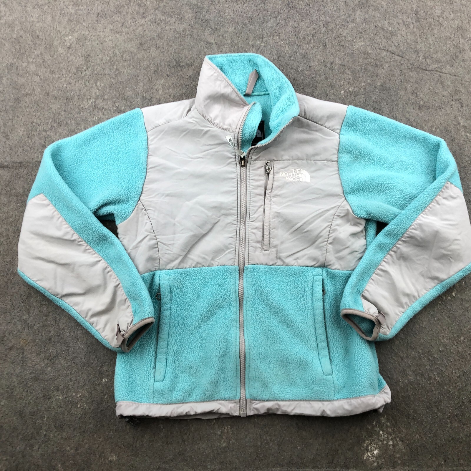 The North Face Jacket Womens XS Blue Fleece Full Zip Hiking Casual Denali